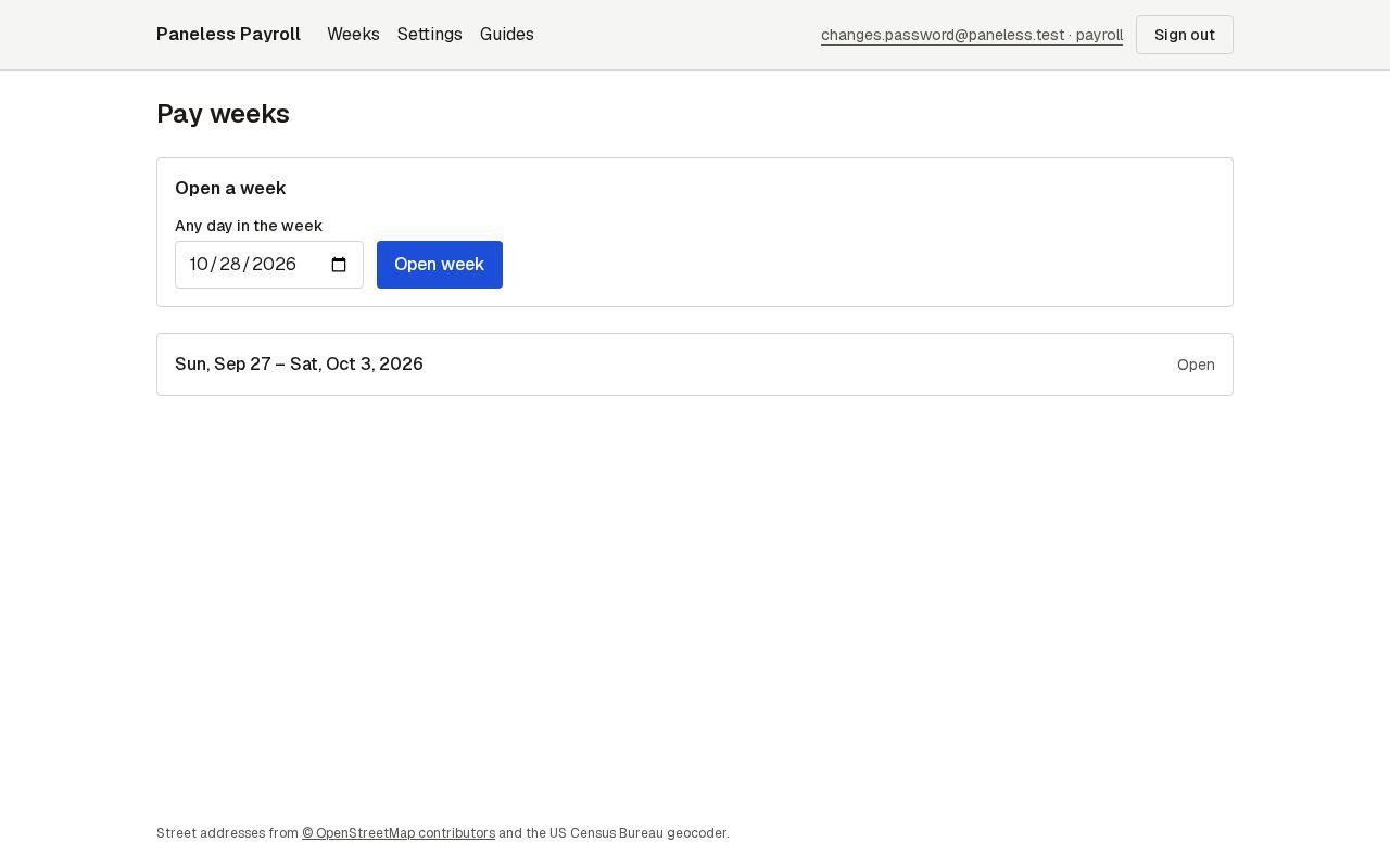 Screen for step 1: Open your account