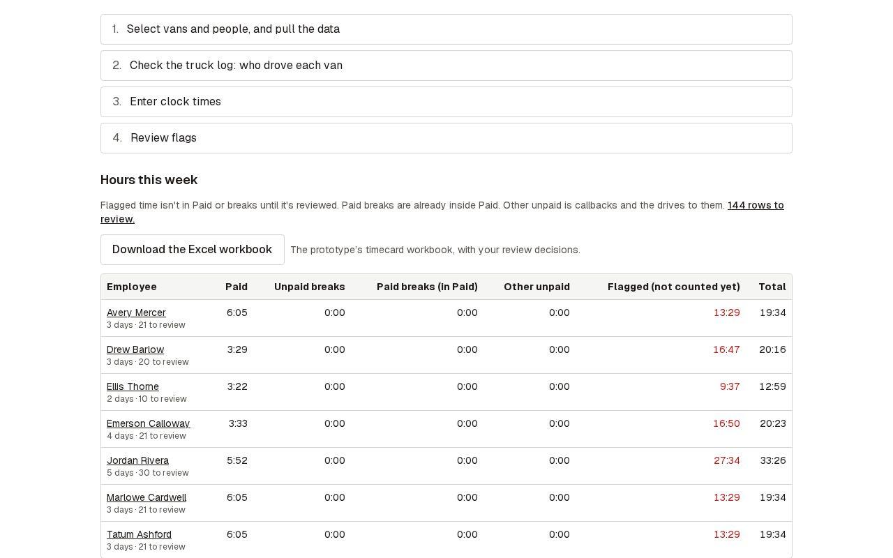 Screen for step 2: Download the Excel workbook